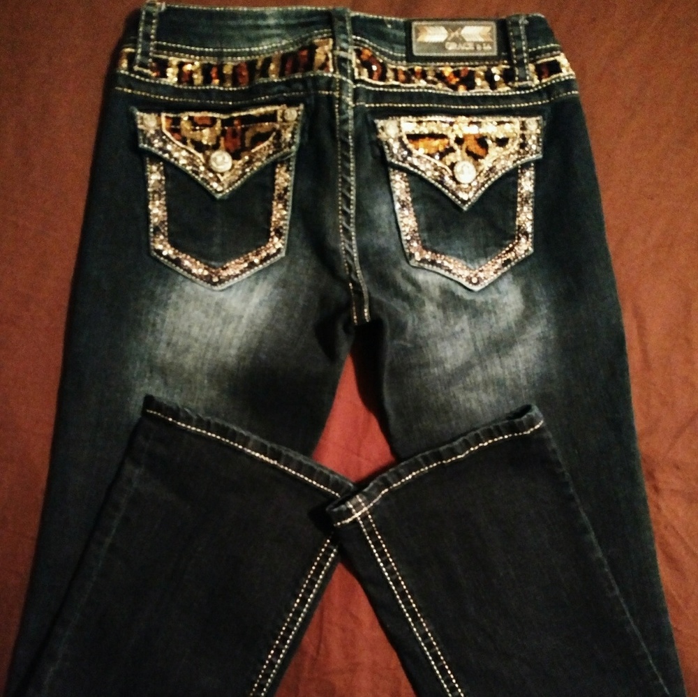 NWOT GRACE IN LA STRETCH BOOT JEANS